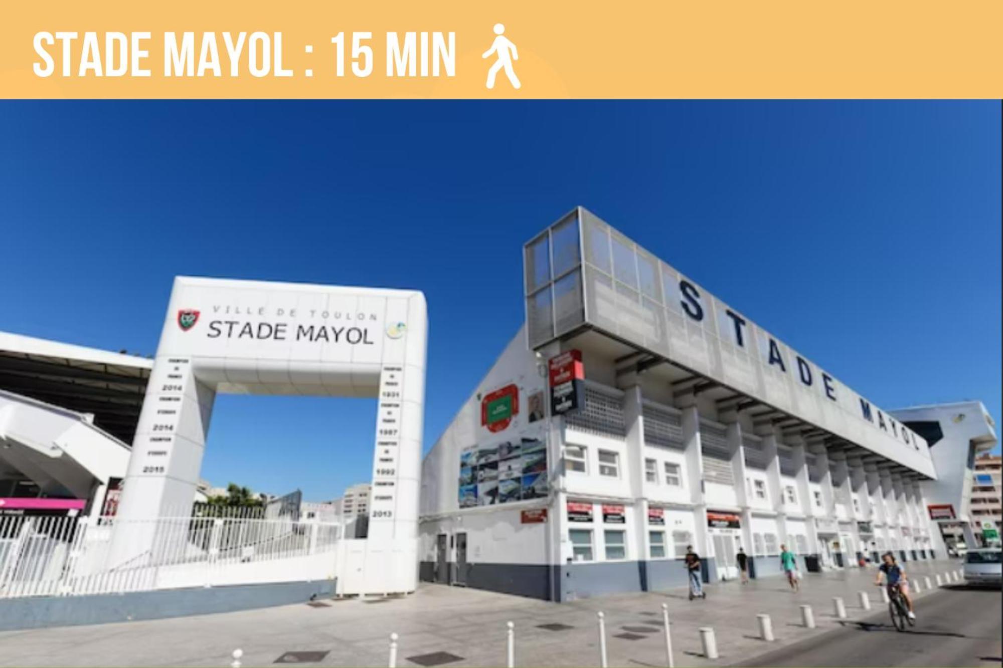 Short Time Suites Toulon Centre 3 "Le Spot" Check-In Auto Luaran gambar